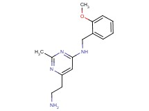6-(2-aminoethyl)-N-(2-methoxybenzyl)-2-methylpyrimidin-4-amine