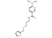 6-(dimethylamino)-N-{3-[(2-furylmethyl)thio]propyl}nicotinamide