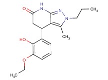 4-(3-ethoxy-2-hydroxyphenyl)-3-methyl-2-propyl-2,4,5,7-tetrahydro-6H-pyrazolo[3,4-b]pyridin-6-one