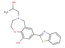 7-(1,3-benzothiazol-2-yl)-4-(2-hydroxypropyl)-2,3,4,5-tetrahydro-1,4-benzoxazepin-9-ol