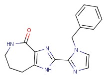 2-(1-benzyl-1H-imidazol-2-yl)-5,6,7,8-tetrahydroimidazo[4,5-c]azepin-4(1H)-one