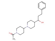 1-(1'-acetyl-1,4'-bipiperidin-4-yl)-3-phenylpropan-1-ol