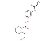 N-(3-{2-[2-(2-hydroxyethyl)piperidin-1-yl]-2-oxoethoxy}phenyl)propanamide