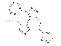 3'-ethyl-3-[2-(1H-imidazol-4-yl)ethyl]-5-phenyl-3H,3'H-4,4'-biimidazole