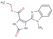 ethyl 5-(1-methyl-1H-benzimidazol-2-yl)-2-oxo-2,3-dihydro-1H-imidazole-4-carboxylate