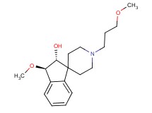 (2R*,3R*)-3-methoxy-1'-(3-methoxypropyl)-2,3-dihydrospiro[indene-1,4'-piperidin]-2-ol