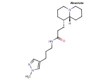 N-[3-(1-methyl-1H-pyrazol-4-yl)propyl]-3-[(1S,9aR)-octahydro-2H-quinolizin-1-yl]propanamide