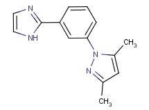 1-[3-(1H-imidazol-2-yl)phenyl]-3,5-dimethyl-1H-pyrazole