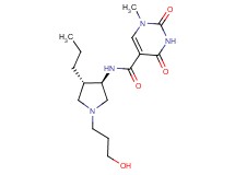 N-[rel-(3R,4S)-1-(3-hydroxypropyl)-4-propyl-3-pyrrolidinyl]-1-methyl-2,4-dioxo-1,2,3,4-tetrahydro-5-pyrimidinecarboxamide hydrochloride