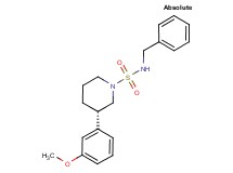 (3S)-N-benzyl-3-(3-methoxyphenyl)piperidine-1-sulfonamide