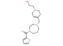 2-[4-{[4-(2-thienylcarbonyl)-1,4-diazepan-1-yl]methyl}-3,6-dihydropyridin-1(2H)-yl]ethanol