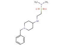2-[(1-benzylpiperidin-4-yl)amino]-N,N-dimethylethanesulfonamide