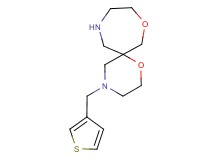 4-(3-thienylmethyl)-1,8-dioxa-4,11-diazaspiro[5.6]dodecane