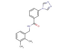 N-(2,3-dimethylbenzyl)-3-(4H-1,2,4-triazol-4-yl)benzamide