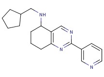 N-(cyclopentylmethyl)-2-(3-pyridinyl)-5,6,7,8-tetrahydro-5-quinazolinamine