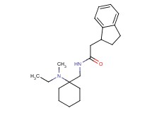 2-(2,3-dihydro-1H-inden-1-yl)-N-({1-[ethyl(methyl)amino]cyclohexyl}methyl)acetamide