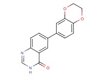 6-(2,3-dihydro-1,4-benzodioxin-6-yl)-4(3H)-quinazolinone