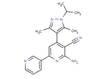 6-amino-4-(1-isopropyl-3,5-dimethyl-1H-pyrazol-4-yl)-2,3'-bipyridine-5-carbonitrile