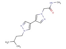 N-methyl-2-[1'-(3-methylbutyl)-1H,1'H-4,4'-bipyrazol-1-yl]acetamide