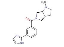 (3aS,6aS)-5-[3-(1H-imidazol-2-yl)benzoyl]-1-methyloctahydropyrrolo[3,4-b]pyrrole