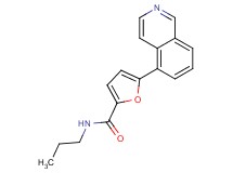 5-isoquinolin-5-yl-N-propyl-2-furamide