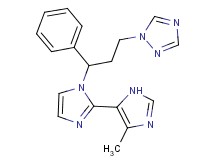 5'-methyl-1-[1-phenyl-3-(1H-1,2,4-triazol-1-yl)propyl]-1H,3'H-2,4'-biimidazole