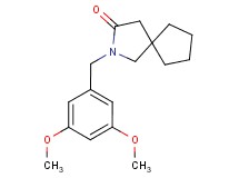 2-(3,5-dimethoxybenzyl)-2-azaspiro[4.4]nonan-3-one