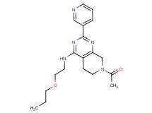 7-acetyl-N-(2-propoxyethyl)-2-(3-pyridinyl)-5,6,7,8-tetrahydropyrido[3,4-d]pyrimidin-4-amine