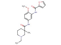 1-ethyl-N-[3-(2-furoylamino)-4-methoxyphenyl]-3-methylpiperidine-3-carboxamide