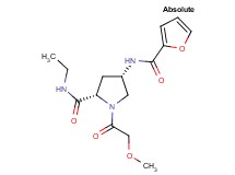 (4S)-N-ethyl-4-(2-furoylamino)-1-(methoxyacetyl)-L-prolinamide