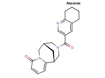 (1R,9S)-11-(5,6,7,8-tetrahydroquinolin-3-ylcarbonyl)-7,11-diazatricyclo[7.3.1.0~2,7~]trideca-2,4-dien-6-one