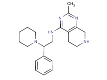 2-methyl-N-(2-phenyl-2-piperidin-1-ylethyl)-5,6,7,8-tetrahydropyrido[3,4-d]pyrimidin-4-amine