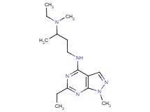 N~3~-ethyl-N~1~-(6-ethyl-1-methyl-1H-pyrazolo[3,4-d]pyrimidin-4-yl)-N~3~-methyl-1,3-butanediamine