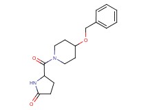 5-{[4-(benzyloxy)-1-piperidinyl]carbonyl}-2-pyrrolidinone