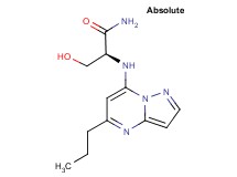 N~2~-(5-propylpyrazolo[1,5-a]pyrimidin-7-yl)-L-serinamide