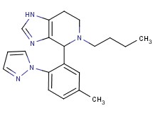 5-butyl-4-[5-methyl-2-(1H-pyrazol-1-yl)phenyl]-4,5,6,7-tetrahydro-1H-imidazo[4,5-c]pyridine