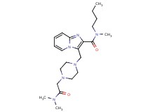 N-butyl-3-({4-[2-(dimethylamino)-2-oxoethyl]-1-piperazinyl}methyl)-N-methylimidazo[1,2-a]pyridine-2-carboxamide