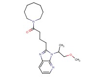 2-(4-azocan-1-yl-4-oxobutyl)-3-(2-methoxy-1-methylethyl)-3H-imidazo[4,5-b]pyridine