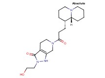 2-(2-hydroxyethyl)-6-{3-[(1S,9aR)-octahydro-2H-quinolizin-1-yl]propanoyl}-1,2,4,5,6,7-hexahydro-3H-pyrazolo[3,4-c]pyridin-3-one