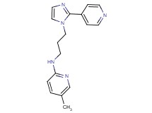 5-methyl-N-[3-(2-pyridin-4-yl-1H-imidazol-1-yl)propyl]pyridin-2-amine