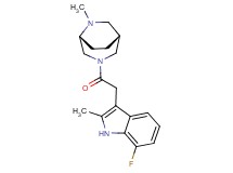 (1R*,5R*)-3-[(7-fluoro-2-methyl-1H-indol-3-yl)acetyl]-6-methyl-3,6-diazabicyclo[3.2.2]nonane