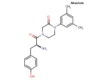 1-(3,5-dimethylphenyl)-4-L-tyrosyl-2-piperazinone