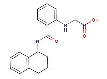 ({2-[(1,2,3,4-tetrahydronaphthalen-1-ylamino)carbonyl]phenyl}amino)acetic acid