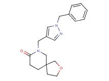 7-[(1-benzyl-1H-pyrazol-4-yl)methyl]-2-oxa-7-azaspiro[4.5]decan-8-one