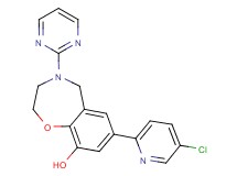7-(5-chloropyridin-2-yl)-4-pyrimidin-2-yl-2,3,4,5-tetrahydro-1,4-benzoxazepin-9-ol