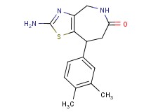 2-amino-8-(3,4-dimethylphenyl)-4,5,7,8-tetrahydro-6H-[1,3]thiazolo[4,5-c]azepin-6-one