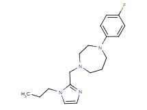 1-(4-fluorophenyl)-4-[(1-propyl-1H-imidazol-2-yl)methyl]-1,4-diazepane