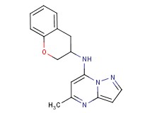 N-(3,4-dihydro-2H-chromen-3-yl)-5-methylpyrazolo[1,5-a]pyrimidin-7-amine