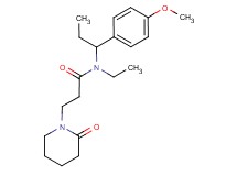 N-ethyl-N-[1-(4-methoxyphenyl)propyl]-3-(2-oxopiperidin-1-yl)propanamide