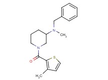 N-benzyl-N-methyl-1-[(3-methyl-2-thienyl)carbonyl]-3-piperidinamine